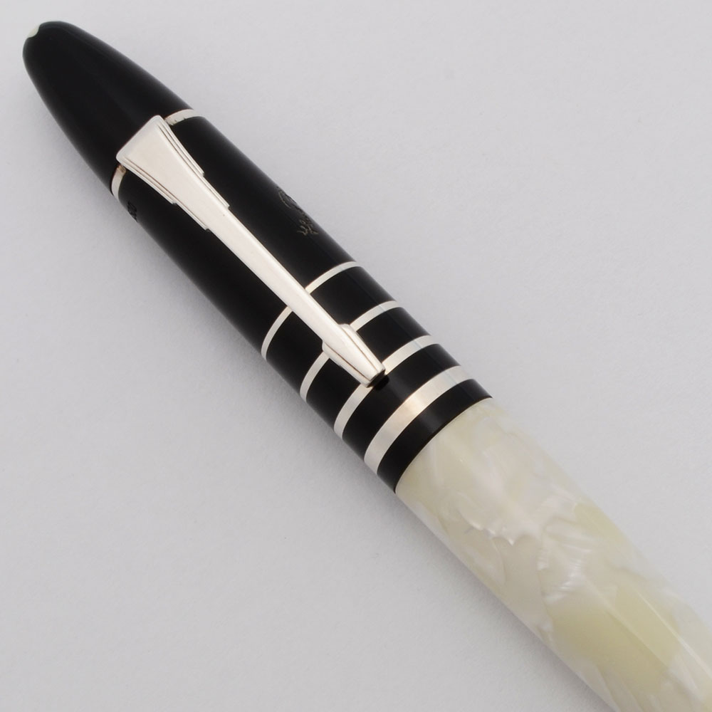 モンブラン ボールペン WRITING INSTRUMENT BALLPOINT Montblanc Meisterstück Mozart Small Ballpoint pen, Platinum